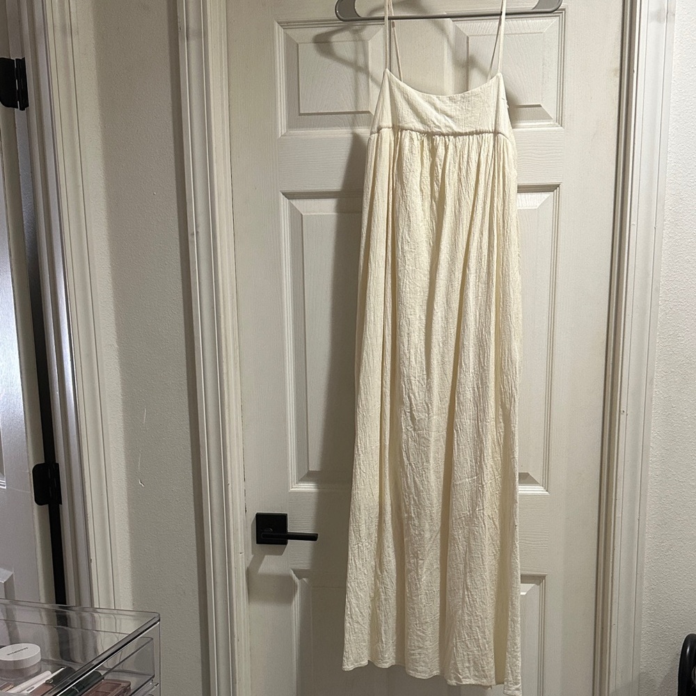 Bohme Cream Maxi Dress